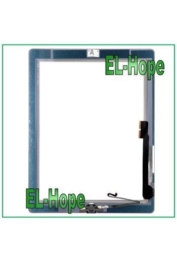 TOUCHSCREEN FÜR APPLE IPAD 4 WIFI 3G A1458 A1459 A1460 WEISSES GLAS HOME-TASTE