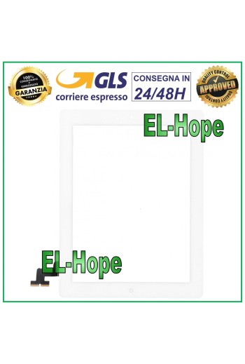 TOUCHSCREEN FÜR APPLE IPAD 2 WIFI 3G A1395 A1396 A1397 WEISSES GLAS HOME-TASTE