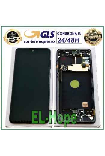 ORIGINAL LCD-DISPLAY SAMSUNG GALAXY NOTE 10 LITE SM-N770 F TOUCHSCREEN SCHWARZ