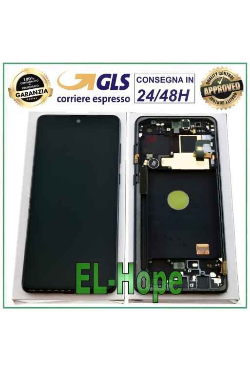 ORIGINAL LCD-DISPLAY SAMSUNG GALAXY NOTE 10 LITE SM-N770 F TOUCHSCREEN SCHWARZ