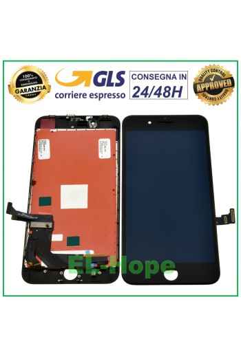 RETINA LCD DISPLAY FÜR APPLE IPHONE 8 PLUS TOUCHSCREEN RAHMEN SCHWARZ TIANMA