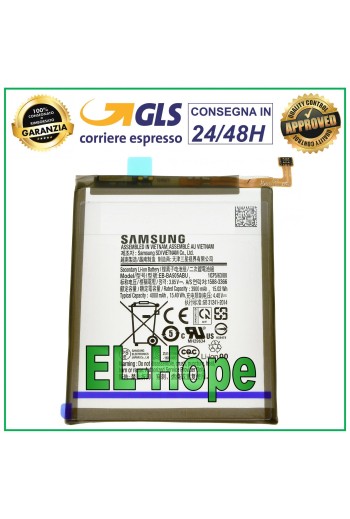 ORIGINAL AKKU SERVICE PACK SAMSUNG GALAXY A20 SM-A205F EB-BA505ABU 4000 mAh
