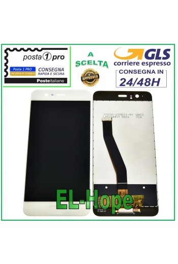 LCD-DISPLAY FÜR HUAWEI P10 VTR-L09 VTR-L10 VTR-L29 TOUCHSCREEN WEISSER BILDSCHIRM