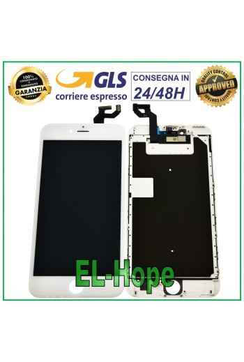 LCD-DISPLAY FÜR APPLE IPHONE 6S PLUS TOUCHSCREEN WEISSES GLAS GLEICH DEM ORIGINAL