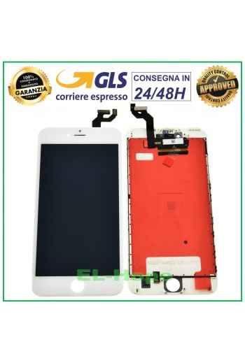 RETINA LCD DISPLAY FÜR APPLE IPHONE 6S PLUS TOUCHSCREEN RAHMEN WEISS TIANMA
