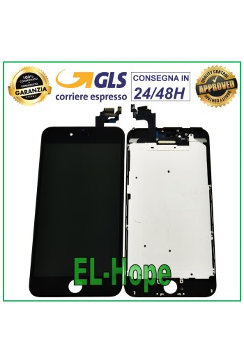 LCD-DISPLAY FÜR APPLE IPHONE 6 PLUS TOUCHSCREEN SCHWARZES GLAS GLEICH ORIGINAL