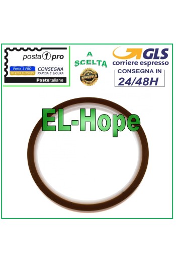 KAPTON HOCHTEMPERATUR-THERMOKLEBEBAND HOHER BANDSCHUTZ 0,6 CM 30 MT