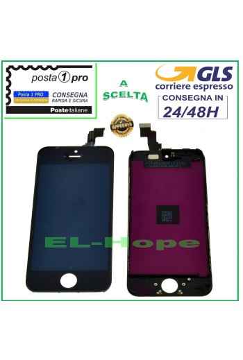 TOUCHSCREEN LCD-DISPLAY RETINA FÜR APPLE IPHONE 5C SCHWARZER BILDSCHIRM + RAHMEN
