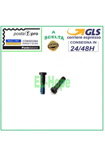 PAAR MIT 2 PENTALOBE LCD-SCHRAUBEN IPHONE 4 4S 5 5S 5C SE 6 6S 6+ 7 7+ 8 8+ PLUS SCHWARZ