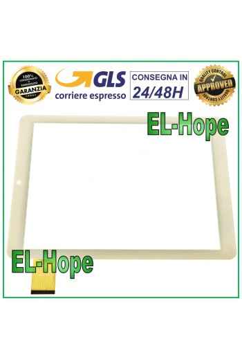 TOUCHSCREEN-GLAS TABLET MAJESTIC TAB-397 3G DIGITIZER 9.7 ORIGINAL WEISS