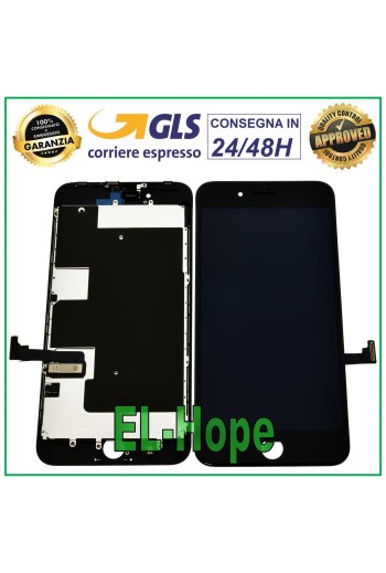 LCD-DISPLAY FÜR APPLE IPHONE 8 PLUS TOUCHSCREEN SCHWARZES GLAS GLEICH ORIGINAL