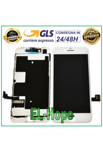 LCD-DISPLAY FÜR APPLE IPHONE 8 8G TOUCHSCREEN WEISSES GLAS GLEICH DEM ORIGINAL