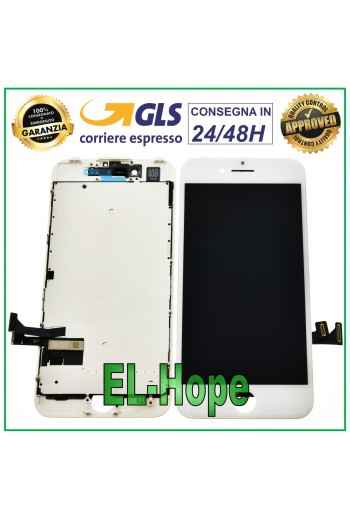 LCD-DISPLAY FÜR APPLE IPHONE 7 7G TOUCHSCREEN WEISSES GLAS GLEICH DEM ORIGINAL