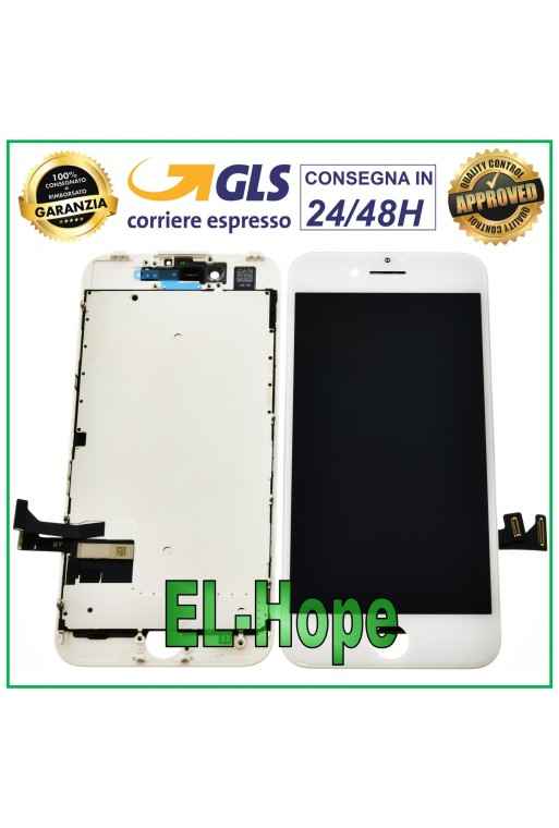 LCD-DISPLAY FÜR APPLE IPHONE 7 7G TOUCHSCREEN WEISSES GLAS GLEICH DEM ORIGINAL