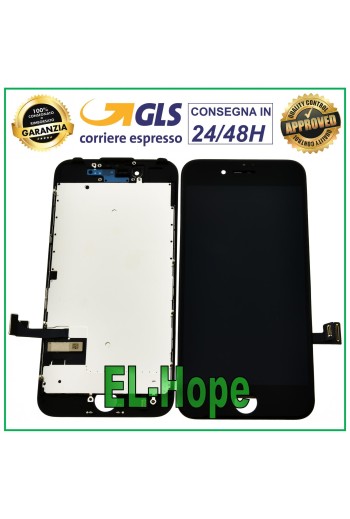 LCD-DISPLAY FÜR APPLE IPHONE 7 7G TOUCHSCREEN-GLAS SCHWARZER BILDSCHIRM GLEICH DEM ORIGINAL