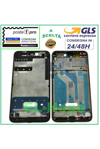 MITTLERER RAHMEN LCD-RAHMEN FÜR HUAWEI P8 LITE 2017 PRA-LA1 LX1 LX3 SCHWARZ