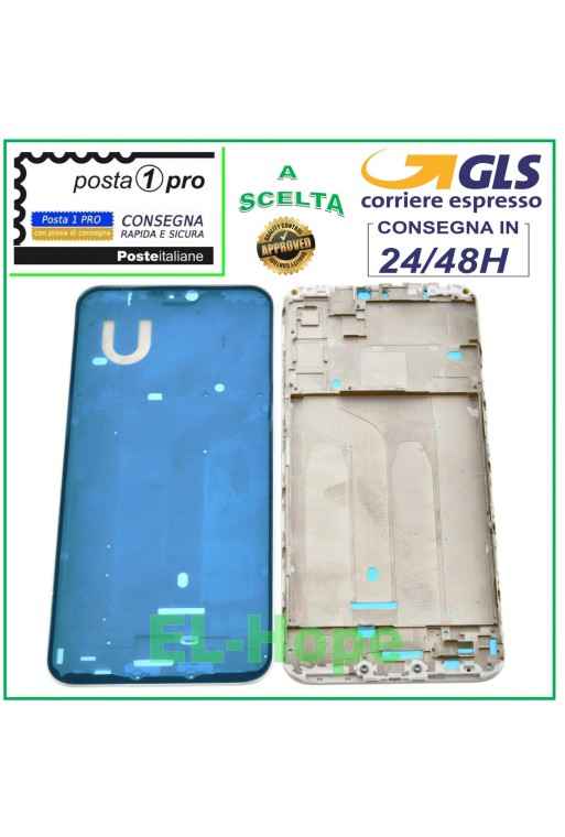 MITTLERER RAHMEN LCD-RAHMEN XIAOMI MI A2 LITE Redmi 6 Pro M1805D1SG WEISS