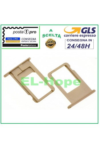 Slot Cart Fach Halter Nano SIM Karte Kartengehäuse für Apple iPhone 6 Plus 