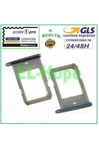 Steckplatz für Nano-SIM-Kartenhalter für Samsung Galaxy S6 Edge SM G925 F, Grau