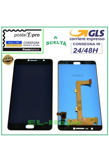LCD-DISPLAY FÜR ZTE VODAFONE SMART ULTRA 7 700 VFD700 TOUCHSCREEN SCHWARZES GLAS