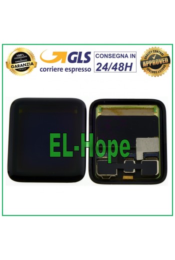 SMARTWATCH TOUCHSCREEN LCD-DISPLAY FÜR APPLE WATCH SERIES 2 A1758 42MM GLAS