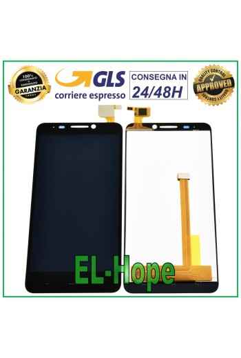 LCD-DISPLAY FÜR ALCATEL POP IDOL OT 6030 OT-6030D TOUCHSCREEN-GLAS MONTIERT