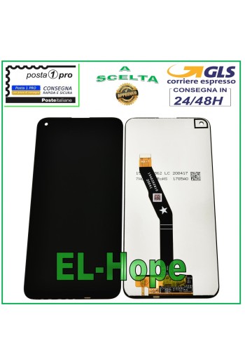 LCD-TOUCH-DISPLAY FÜR HUAWEI P40 LITE E / Y7P 2020 ART-L28 L29 SCHWARZER BILDSCHIRM