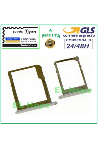 SIM-KARTEN-SLOT + MICRO-SD-FACH FÜR SAMSUNG GALAXY A5 SM A500 F WEISS 