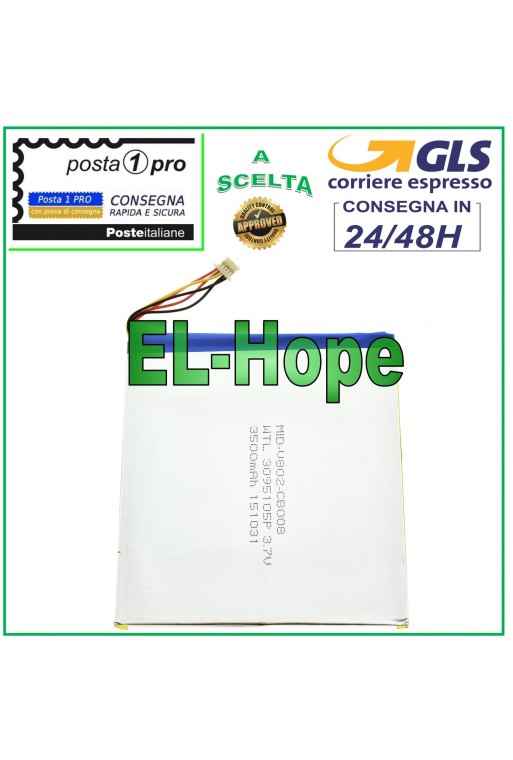 ARCHOS TABLET-AKKU 3,7 V 3500 MAH ABMESSUNGEN 10,5 cm * 9,5 cm * 0,3 mm ARCHOS TABLET-AKKU 3,7 V 3500 MAH ABMESSUNGEN 10,5 cm * 9,5 cm * 0,3 mm