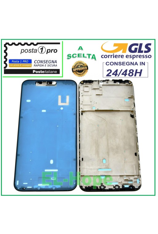 MITTLERER RAHMEN LCD SEITENRAHMEN FÜR XIAOMI MI A2 LITE REDMI 6 PRO SCHWARZ MITTLERER RAHMEN LCD SEITENRAHMEN FÜR XIAOMI MI A2 LITE REDMI 6 PRO SCHWARZ