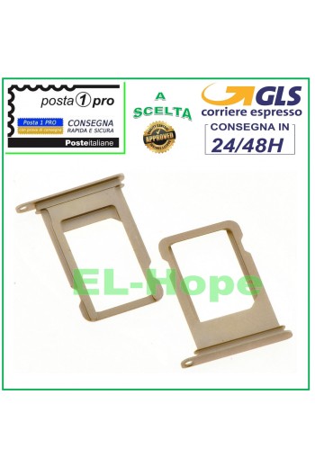 Slot Cart Fach Nano SIM-Kartenhalter Apple iPhone 7 7G 7+ Plus Gold