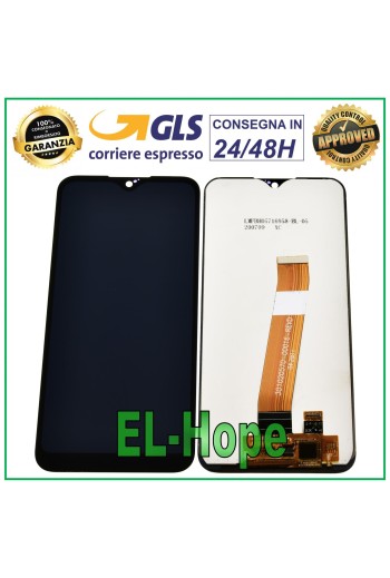 LCD-DISPLAY FÜR SAMSUNG GALAXY A01 SM-A015F A015 TOUCHSCREEN GLASBILDSCHIRM SCHWARZ