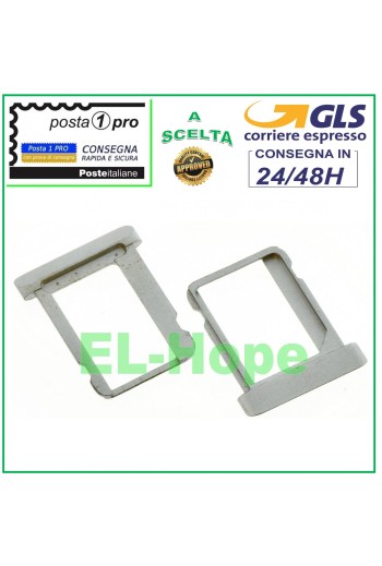 Slot Cart Fach Micro SIM Karte Halter Apple iPad 2 3 4 Silber