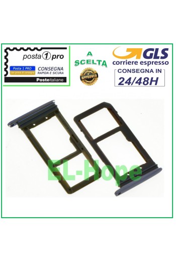 SIM-Kartenfach + SD-Karte für Samsung Galaxy S7 SM-G935F Edge, Grau