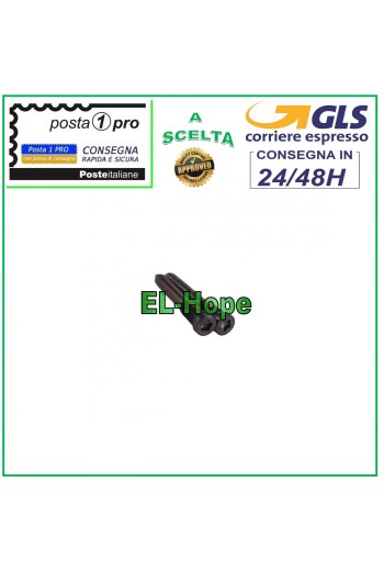PAAR MIT 2 PENTALOBE-SCHRAUBEN FÜR IPHONE 11 / 12 / 13 / 14 PRO MAX PLUS TORX SCHWARZ
