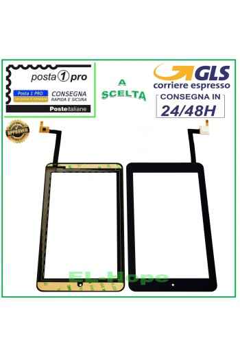 TOUCHSCREEN-GLAS Alcatel One Touch 7 P310A P310X DIGITIZER ORIGINAL SCHWARZ