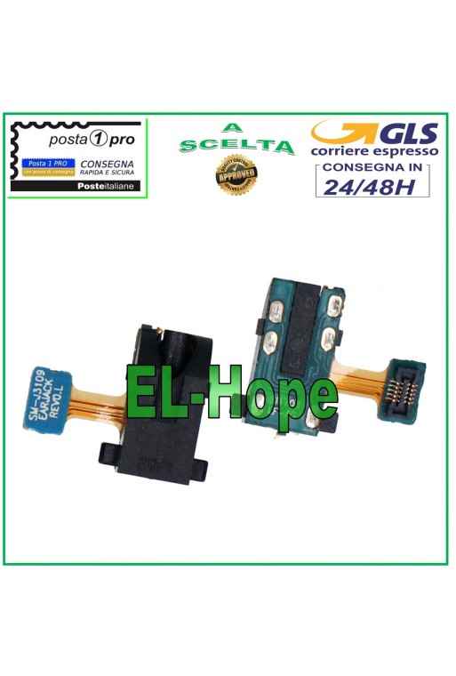 FLACHES FLEXKABEL KOPFHÖRERBUCHSE AUDIO-KOPFHÖRER FÜR SAMSUNG J3 2016 SM-J320 J320 F