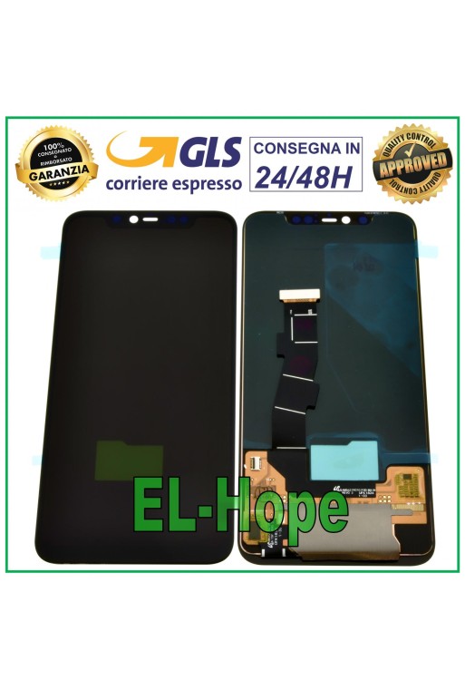 OLED-LCD-DISPLAY FÜR XIAOMI MI 8 PRO TOUCHSCREEN SCHWARZER GLASBILDSCHIRM