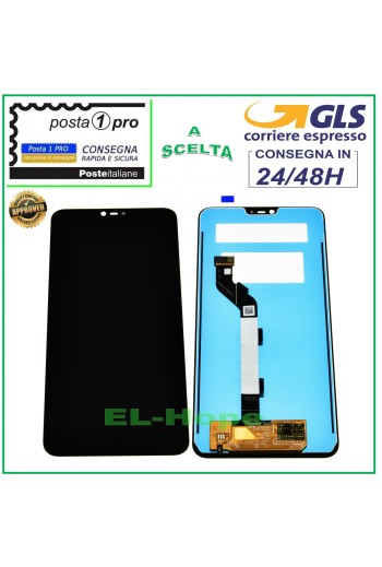 LCD-DISPLAY FÜR XIAOMI MI8 LITE MI 8 LITE TOUCHSCREEN SCHWARZER GLASBILDSCHIRM