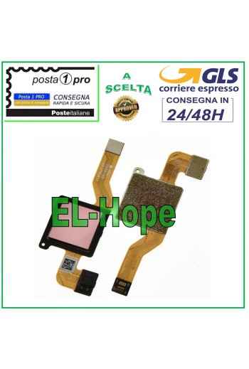 FLACH FLEX HOME-TASTE FINGERABDRUCKSENSOR XIAOMI REDMI NOTE 5 PRO ROSA 