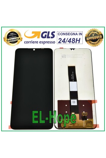 LCD-DISPLAY FÜR XIAOMI REDMI 9i M2006C3 TOUCHSCREEN SCHWARZER GLASBILDSCHIRM