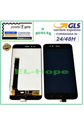 LCD-DISPLAY FÜR XIAOMI MI 5X A1 MI5X MIA1 MDG2 TOUCHSCREEN SCHWARZER GLASBILDSCHIRM