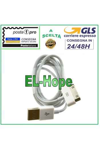 Datenkabel Ladekabel Akku Ladegerät Apple iPhone 4 4S iPad 2 3 4 1 MT