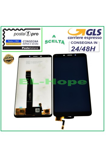 LCD-DISPLAY FÜR XIAOMI REDMI 6 6A TOUCHSCREEN-MONITOR GLAS SCHWARZ