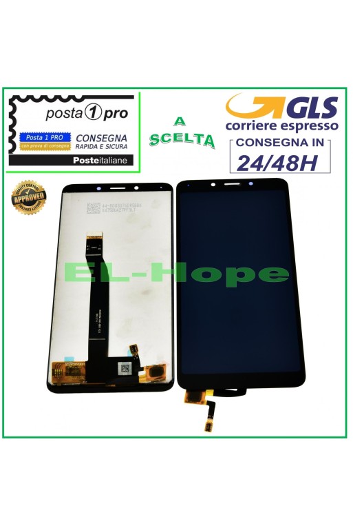 LCD-DISPLAY FÜR XIAOMI REDMI 6 6A TOUCHSCREEN-MONITOR GLAS SCHWARZ