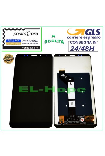 LCD-DISPLAY FÜR XIAOMI REDMI 5 PLUS TOUCHSCREEN-MONITOR GLAS SCHWARZ