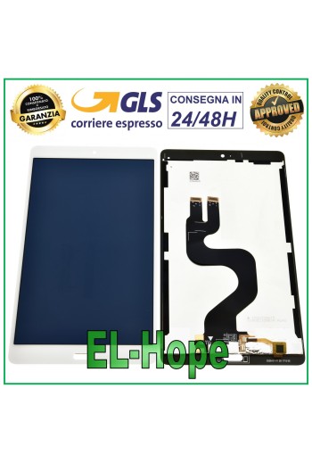 LCD-DISPLAY FÜR HUAWEI MEDIAPAD M3 BTV-W09 BTV-DL09 TOUCHSCREEN 8,4  WEISS