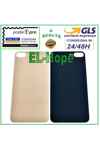 GLAS RÜCKSEITE BATTERIE ABDECKUNG FÜR APPLE IPHONE 8 PLUS COVER ROSA GOLD