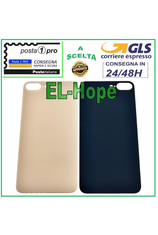 GLAS RÜCKSEITE BATTERIE ABDECKUNG FÜR APPLE IPHONE 8 PLUS COVER ROSA GOLD