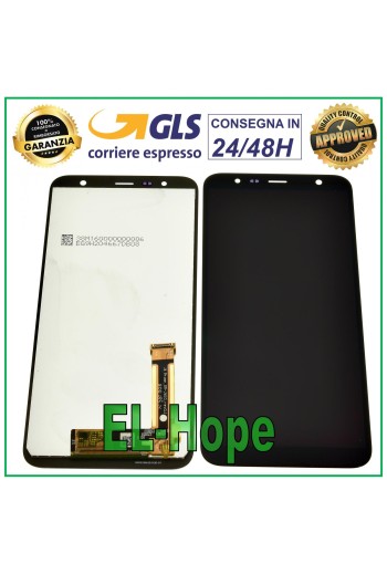 LCD-DISPLAY FÜR SAMSUNG GALAXY J4 CORE SM J410 FN TOUCHSCREEN SCHWARZES GLAS